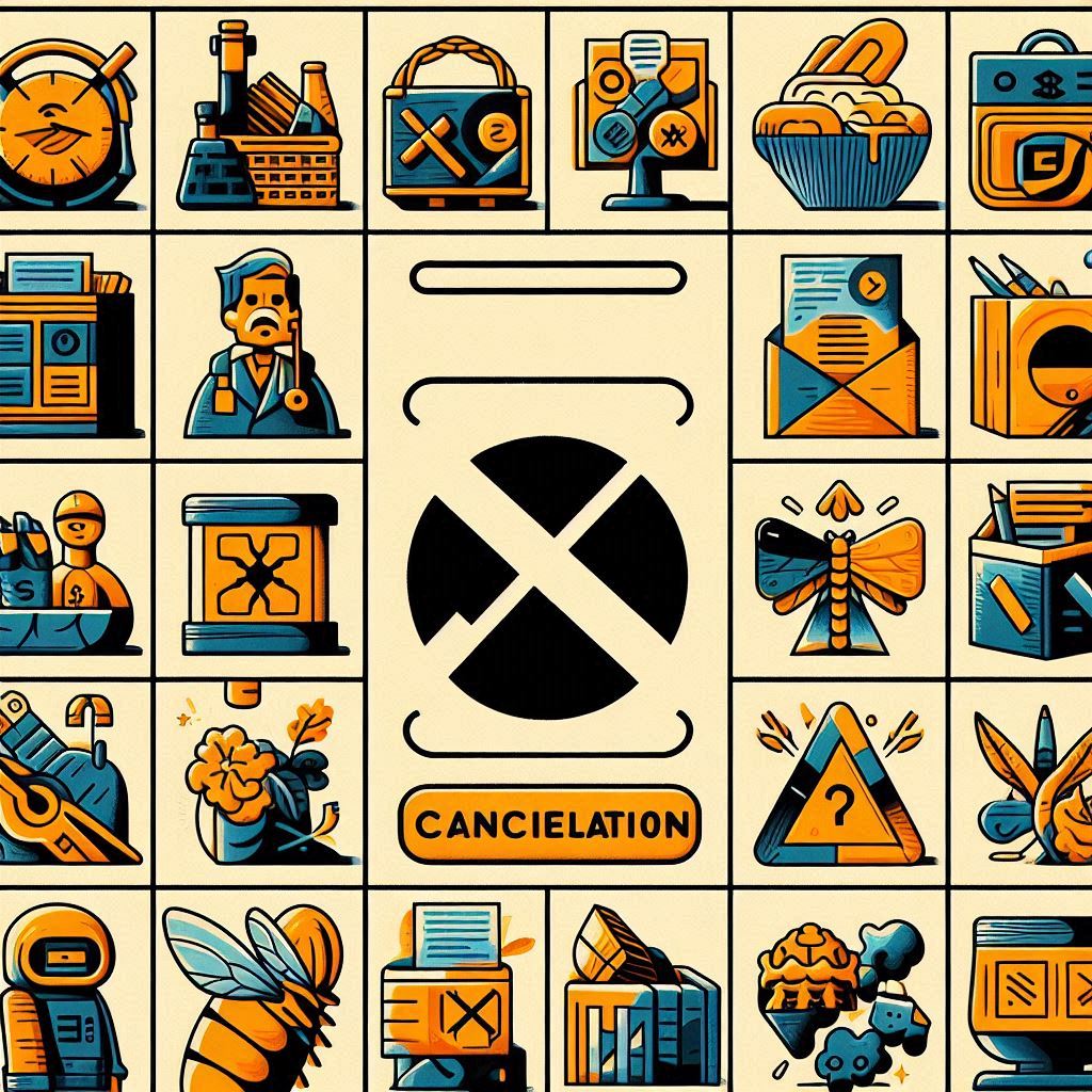 List of monthly subscription expenses with cancellations.