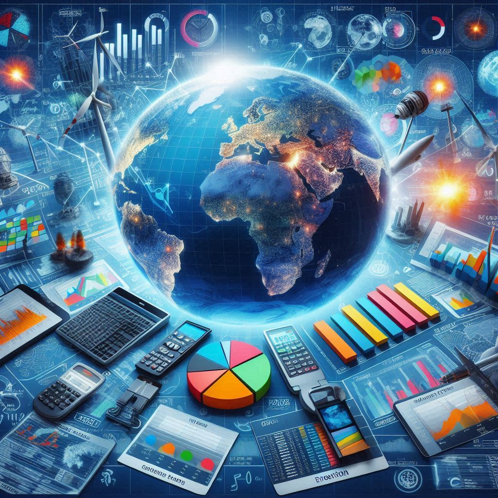 Global energy production share by source in 2025, showing increasing adoption of solar and wind power.