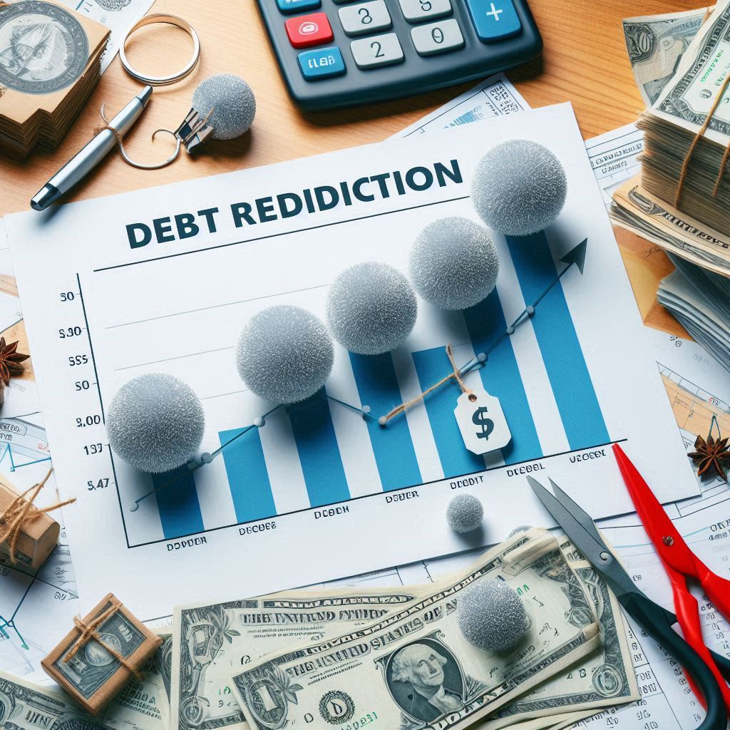  Debt repayment chart showcasing the effectiveness of the Debt Snowball Method.