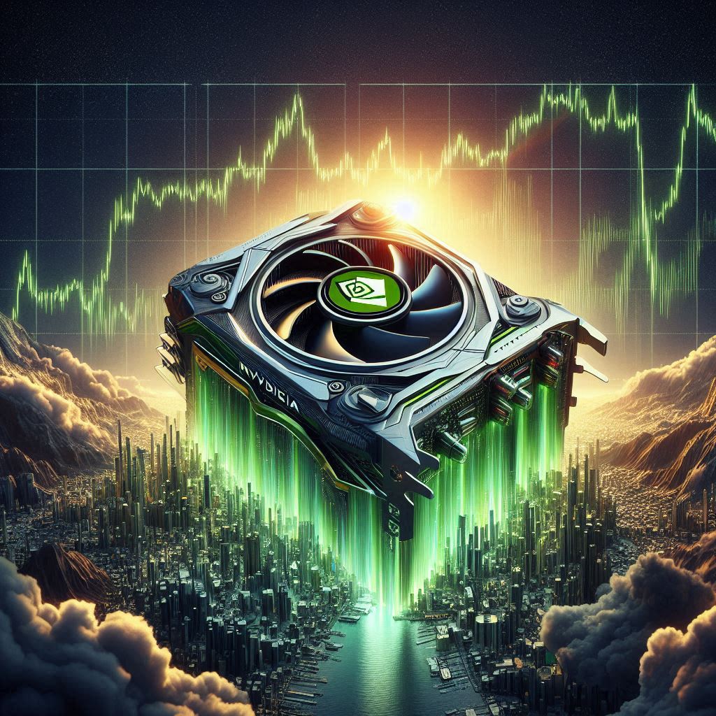 NVIDIA stock growth fueled by AI chip demand.