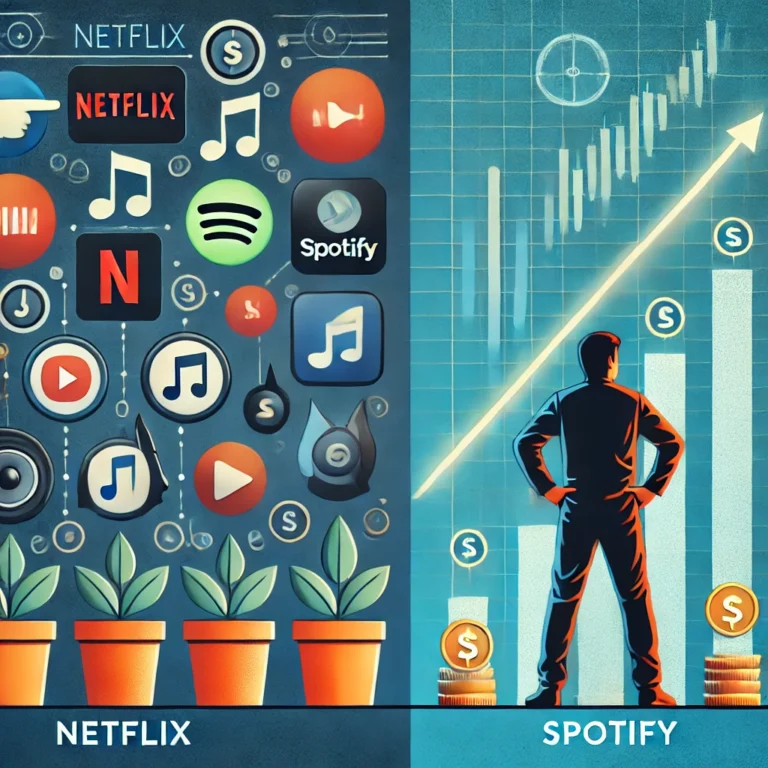 Switching from subscription services to investing in stocks and building wealth