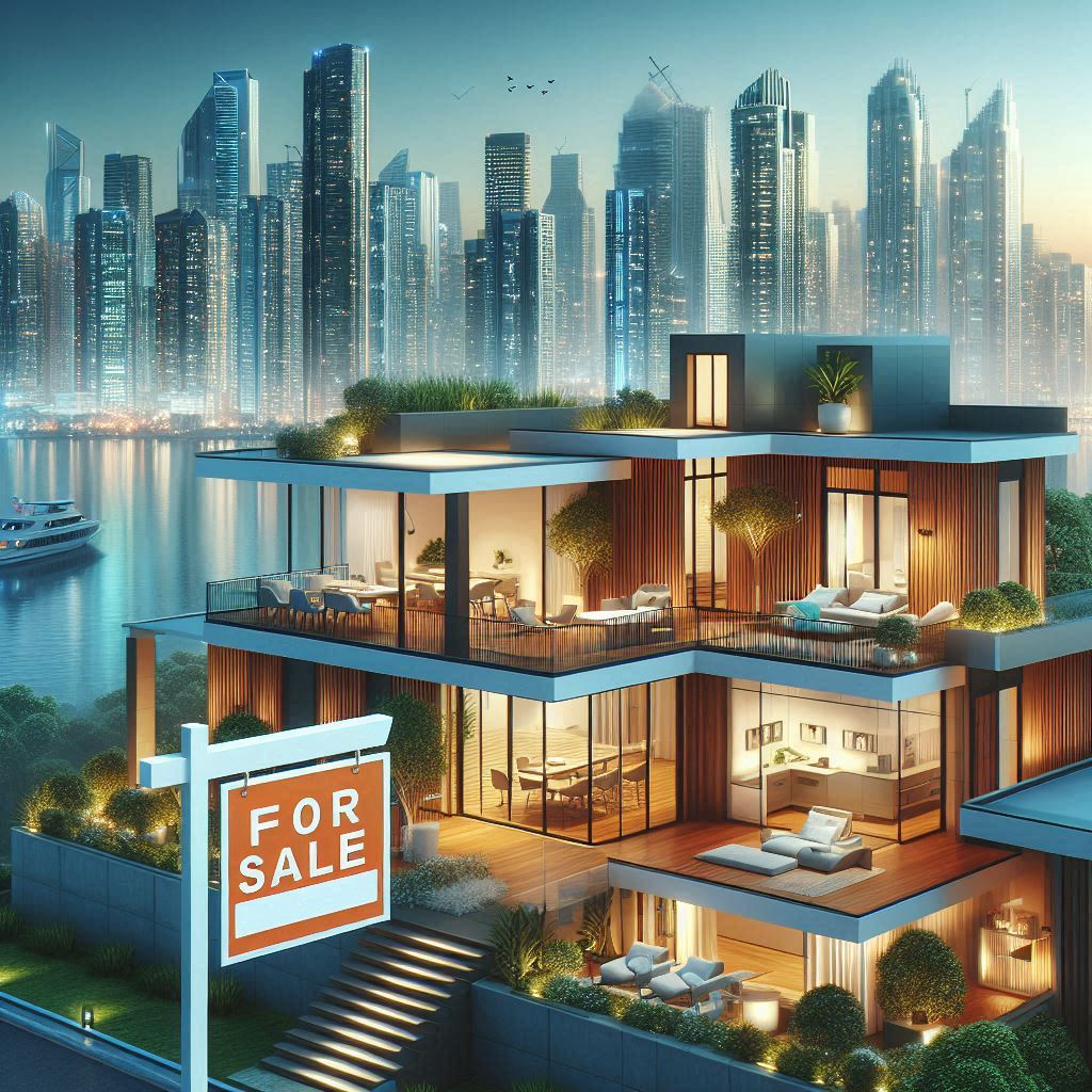 A high-value real estate property for sale in a growing urban area.