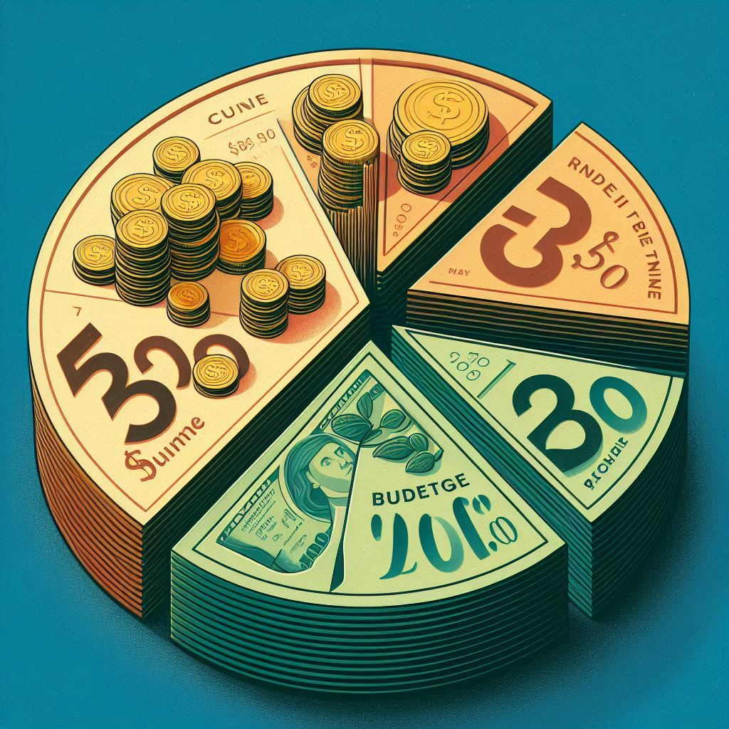  Budgeting breakdown for wealth building on a $50,000 salary.