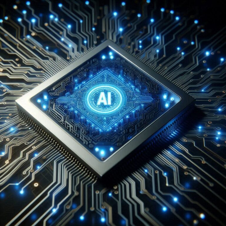 AI chip technology powering the future of computing.